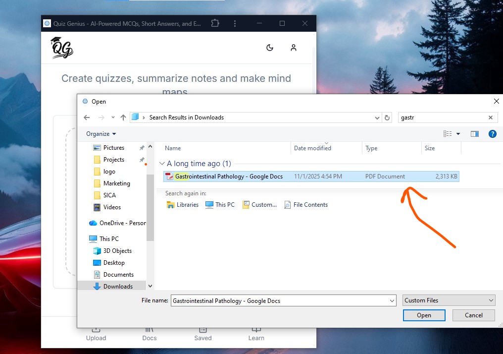 File Selection