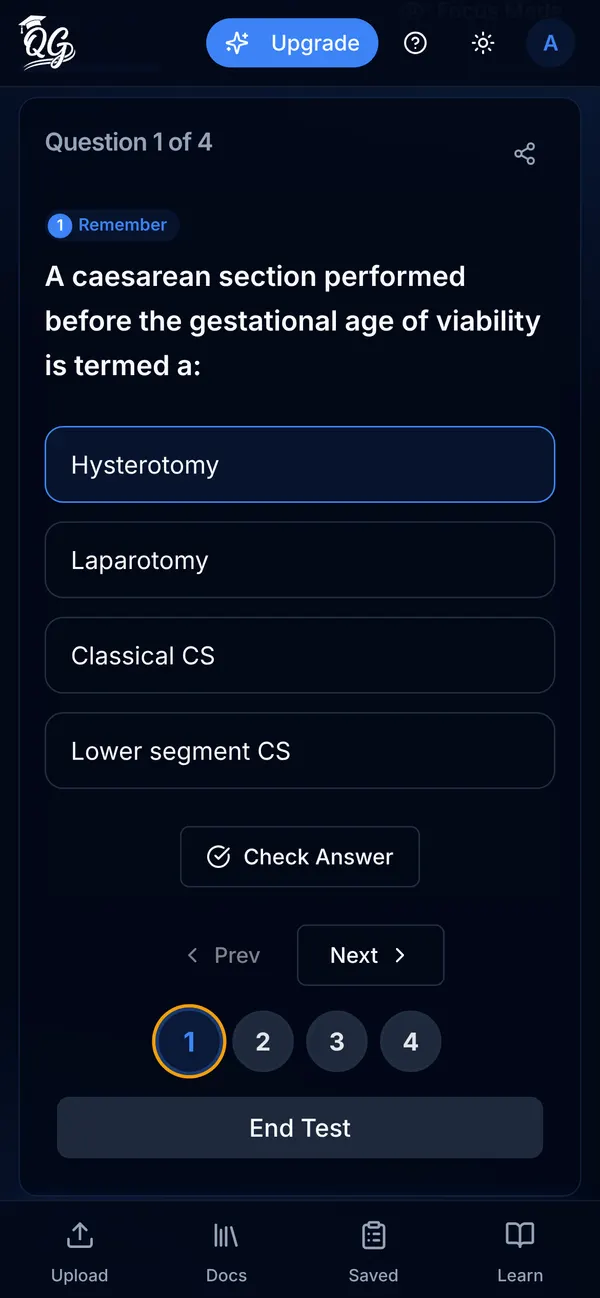 The tutor on your notes, and a practice question.